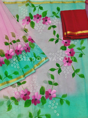 Hand Painted Sarees